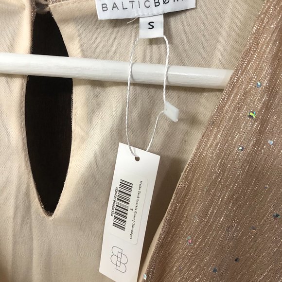 Baltic Born Helen Tank Sparkle Gown- Small - Picture 7 of 12